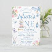 Einladung zum ersten Alice im Wunderland (Stehend Vorderseite)