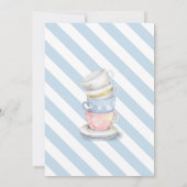 Einladung zum ersten Alice im Wunderland (Rückseite)