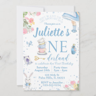 Einladung zum ersten Alice im Wunderland