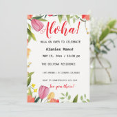 Einladung zum ersten Geburtstag (Stehend Vorderseite)