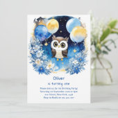 Einladung zum ersten Geburtstag (Stehend Vorderseite)