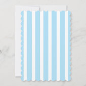 Einladung zum ersten Geburtstag (Rückseite)