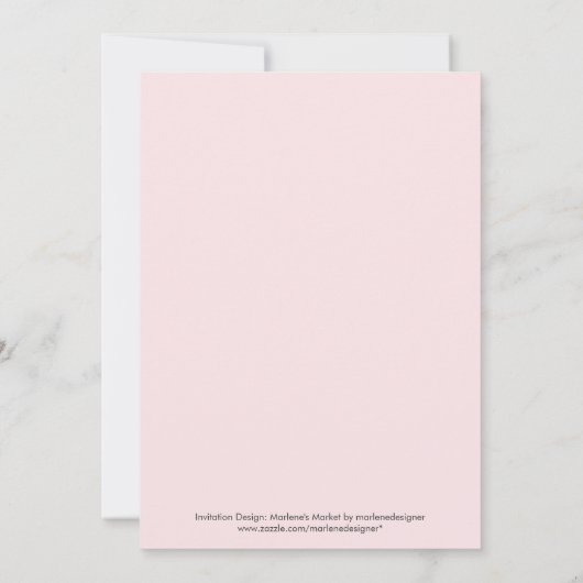 Einladung zum ersten Geburtstag (Rückseite)