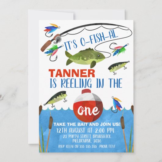 Einladung zum ersten Geburtstag (Vorderseite)