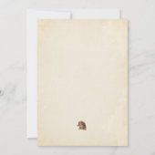 Einladung zum ersten Geburtstag (Rückseite)