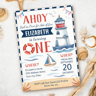 Einladung zum ersten Geburtstag