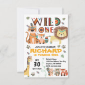 Einladung zum ersten Geburtstag der Studie (Vorderseite)