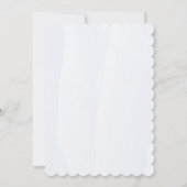 Einladung zum ersten Geburtstag des Aquarellbären (Rückseite)