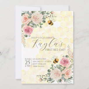 Einladung zum ersten Geburtstag des Happy Bee Day