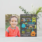 Einladung zum ersten Geburtstag des Monsters, Einl (Stehend Vorderseite)