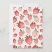 Einladung zum ersten Geburtstag von Berry (Rückseite)