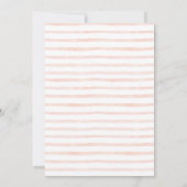 Einladung zum ersten Geburtstag von Pink (Rückseite)