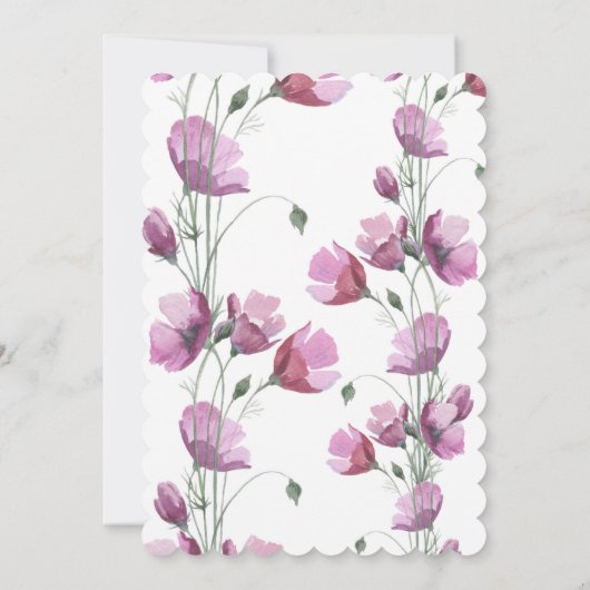 Einladung zum ersten Geburtstag von Waldland (Rückseite)