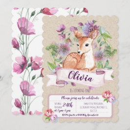 Einladung zum ersten Geburtstag von Waldland