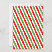 Einladung zum ersten Geburtstag von Weihnachtsbaum (Rückseite)