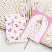 Einladung zum ersten Rodeo Girl zum 1. Geburtstag