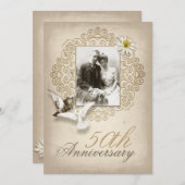 Einladung zum extravaganten Hochzeitstag (Vorne/Hinten)