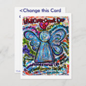 Einladung zum farbenfrohen Krebs (Vorne/Hinten)