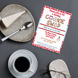 Einladung zum Feiertag-Cookie-Swap
