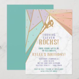 Einladung zum Felsenklettern