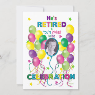 Einladung zum Festen, Ballons & Foto