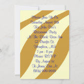 Einladung zum festlichen Streamer Stellvertretende (Rückseite)