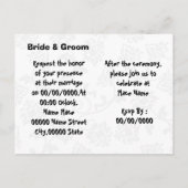 EINLADUNG ZUM FINANZHAUSHALT (Rückseite)