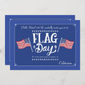 Einladung zum Flaggentag (Vorne/Hinten)