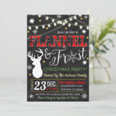 Einladung zum Flanell- und Frosturlaub (Stehend Vorderseite)