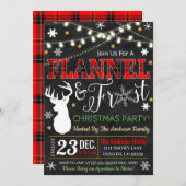 Einladung zum Flanell- und Frosturlaub (Vorne/Hinten)