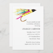 Einladung zum Fliegenfischen am Geburtstag (Vorne/Hinten)