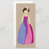 Einladung zum förmlichen Party (Vorne/Hinten)