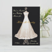 Einladung zum förmlichen Polterabend (Stehend Vorderseite)