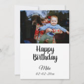 Einladung zum Foto (Vorderseite)