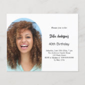 Einladung zum Foto (Vorderseite)