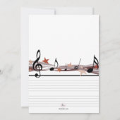 Einladung zum Foto-Abschluss gelassen (Rückseite)