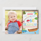 Einladung zum Foto am Geburtstag (Vorderseite)