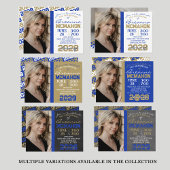 Einladung zum Foto "Blue, Gold & White Abschluss"