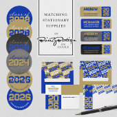 Einladung zum Foto "Blue, Gold & White Abschluss"