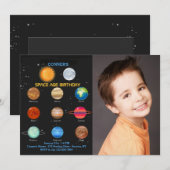 Einladung zum Foto des Sonnensystems (Vorne/Hinten)