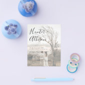 Einladung zum Foto Flyer (Einzeln)