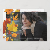 Einladung zum Foto Herbst (Vorne/Hinten)