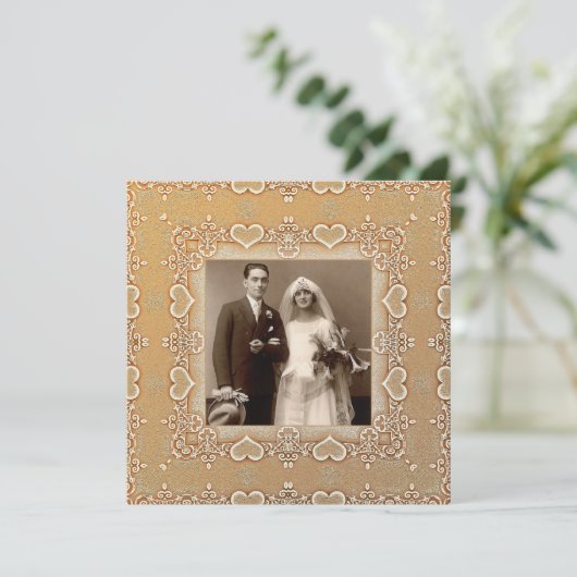 Einladung zum Foto-Jubiläum (Stehend Vorderseite)