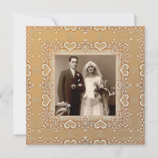 Einladung zum Foto-Jubiläum (Vorderseite)