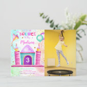 Einladung zum Foto "Jump and Bounce" (Stehend Vorderseite)