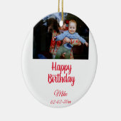 Einladung zum Foto Keramik Ornament (Rechts)