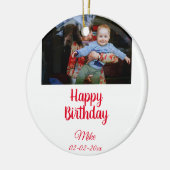 Einladung zum Foto Keramik Ornament (Links)