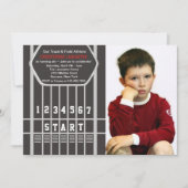 Einladung zum Foto "Track and Field Start Line" (Vorderseite)