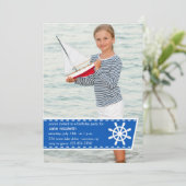 Einladung zum Foto von Booten (Stehend Vorderseite)