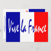 Einladung zum französischen Landesessen - 14. Juli (Vorne/Hinten)